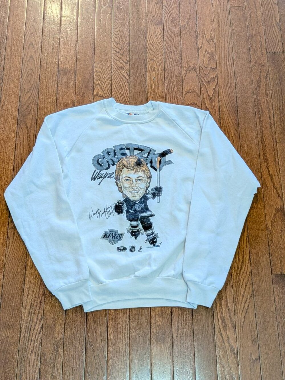 Vintage Wayne Gretzky Los Angeles Kings Crewneck Made in Canada- Size M